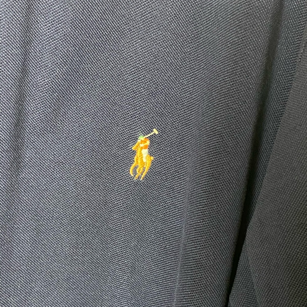 Vintage Polo Ralph Lauren Solid Navy Blue - Picture 4 of 5